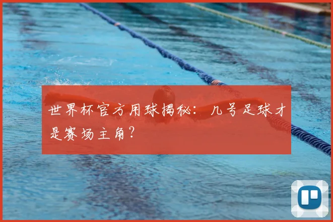 世界杯官方用球揭秘:几号足球才是赛场主角?