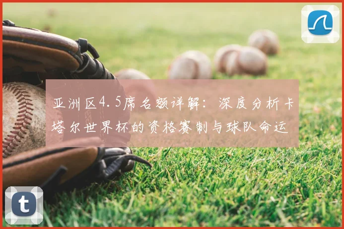 亚洲区4.5席名额详解:深度分析卡塔尔世界杯的资格赛制与球队命运
